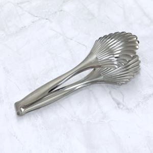 이탈리아산 정품 스텐 18-10 쉘 쉐입 집게 브래드 샐러드 집게