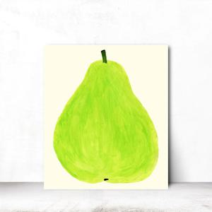 청모과 과일그림 청량감 포스터 거실 현관 인테리어액자 캔버스 S 31x41cm
