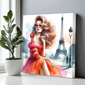 팔로미캔디 그림 캔버스액자 사탕 일러스트 팝아트 화이트데이 여자친구 애인 선물