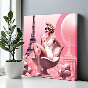 콜미캔디 그림 캔버스액자 사탕 일러스트 팝아트 화이트데이 여자친구 애인 선물