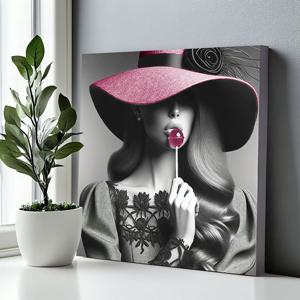 위스퍼캔디 그림 캔버스액자 사탕 일러스트 팝아트 화이트데이 여자친구 애인 선물