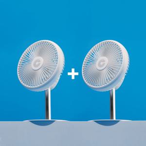 [1+1] 쿠바이쿠진 프리미엄 테이블팬 탁상용 무선 선풍기