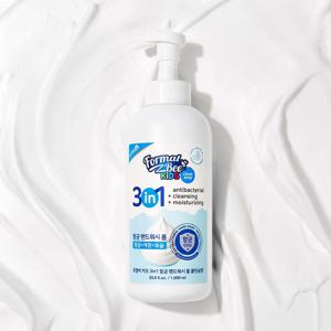 키즈 3in1 항균 핸드워시 폼  클린솝향 1000ml 1개