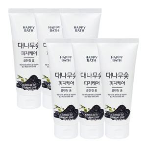 대나무숯 피지흡착 클렌징폼 200g x6