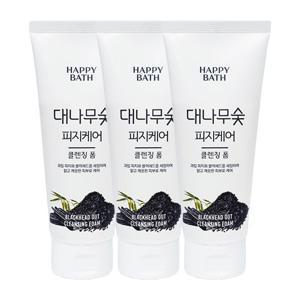 대나무숯 피지흡착 클렌징폼 200g x3