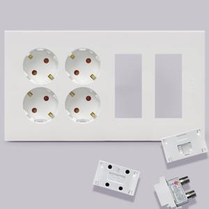 르그랑 아펠라 (조합형) 통합수구 4개용 4구콘센트 (3colors)