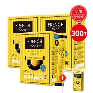 프렌치카페 카페믹스 300T(100T*3) 스틱커피 + 믹스 10T 증정