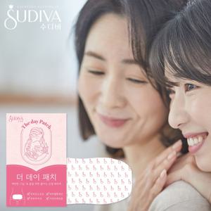 수디바 생리통 완화 붙이는 찜질팩 핫팩 온찜질 온열 패치 1p
