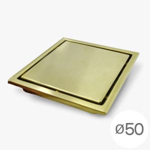 양면 사각 육가 골드150각 50파이 SUS304 타일 유가 봉수트랩 냄새차단 악취방지