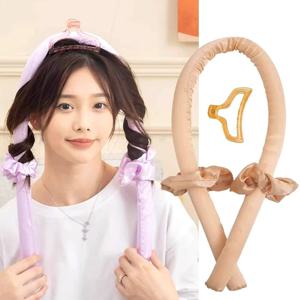 틱톡 웨이브 헤어롤 열손상없는 긴머리 구르프 고데기없이 튜브걸 셀프펌 볼륨펌 여신펌
