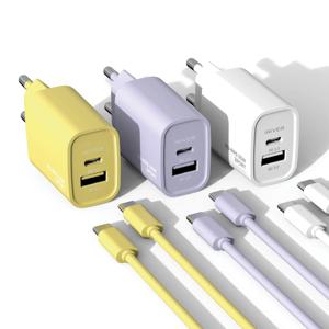 25W 2포트 초고속 가정용 충전기 with CtoC 케이블