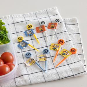 반찬핀 미니언즈 친구들 도시락픽
