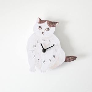 고양이 벽시계 무소음 인테리어 벽꾸미기 002