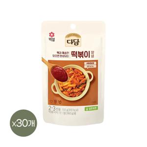 다담 떡볶이양념 150g x30개