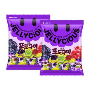 젤리셔스 포도먹은구미 196g x2개