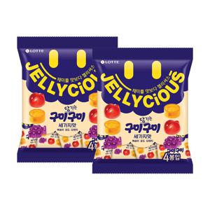젤리셔스 구미당기는구미 224g x2개