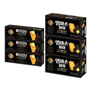 고메갈릭 빠다코코낫100gx3개+엄마손파이127gx3개
