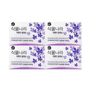 비누 라벤더 릴랙싱 100g 4입 /세안비누