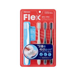 메디안 플렉스이펙션 칫솔 4입
