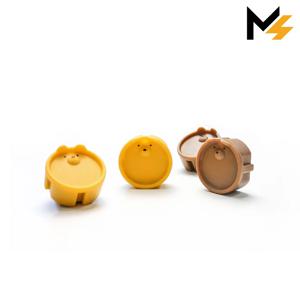 곰돌이 콘센트 안전커버 실리콘 마개 보호 커버