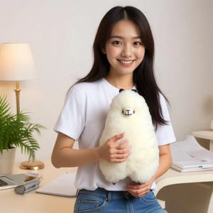 페루 직수입 리얼 알파카 애착인형 핸드메이드 선물