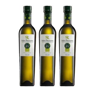 [해외] 3병 유기농 엑스트라버진 올리브오일 피쿠알 500ml 햇올리브