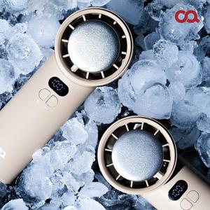 아이스볼트맥스 휴대용 미니 3초 급속 냉각 손 선풍기 더 커진 이중쿨링 BLDC 핸디