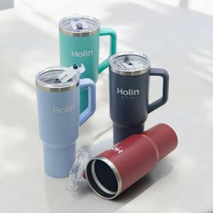 1.18L 대용량 보온 보냉 스텐304 손잡이 텀블러 캠핑 사무실 차량용