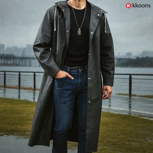 아웃도어 EVA 고급 경량우비 캠핑 등산용 작업용 여름 우비