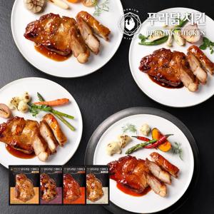 푸라닭 닭다리살 스테이크 130g*2팩 4종