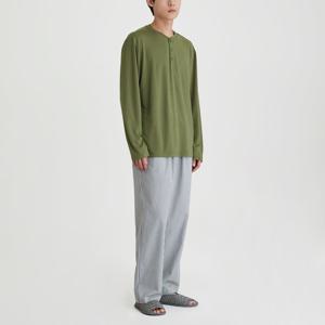 남 60수 코튼 10부 파자마 팬츠_스트라이프 (5 colors)