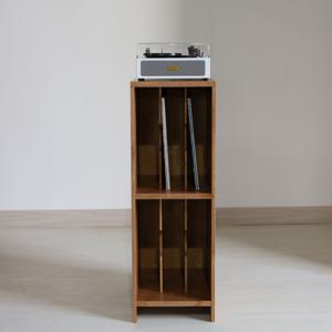 2단 LP장 사이드책장 w400