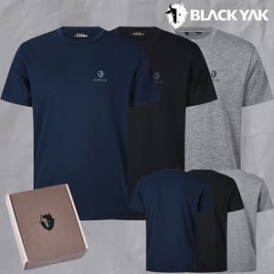 (신세계강남점)25년 여름신상 남성/여성 공용 3PACK 라운드 트리플 기능성 반팔티 1BYRTXU901