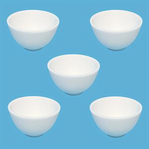 TEMU 5pcs 소형 실리콘 얼굴 마스크 그릇 - 향수 없는, BPA 없는, 열 저항, 미용실 및 가정용으로 이상적, 미용 치료 필수품|미니멀 디자인|강력한 실리콘