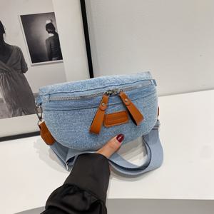 TEMU 빈티지 솔리드 컬러 여성용 체스트백, 패션 멀티퍼포즈 지퍼 크로스바디 조절 가능한 와이드 숄더 스트랩, 여행 & 스포츠 스타일리시 아웃도어 웨이스트 백, 클래식 출근용 휴대폰 코인 파우치