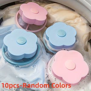 TEMU 10/ 5pcs 세탁기 플로터 필터 먼지 제거기, 세탁기 공을 사용하여 청소 및 얼룩 제거, 세탁기 관리 공, 세탁기 사용을 위한 필터 가방