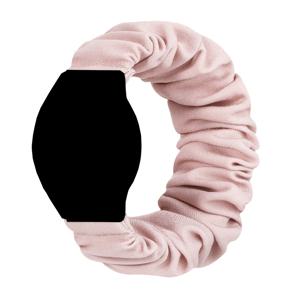 TEMU 여성의 우아한 단색 헤어 타이 스트랩, 20mm 밴드 7 6 5 4 FE 밴드 40mm 44mm/삼성 6 클래식 47mm 43mm/워치 5 프로 45mm/4 클래식 46mm 42mm, HW 워치 GT2/3 42mm, 샤오미 Huami Amazfit GTR