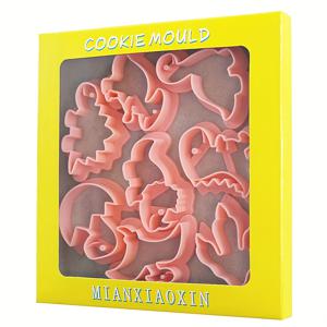 TEMU 홈 베이킹 및 케이크 장식용 3D 공룡 쿠키 커터 8개 세트