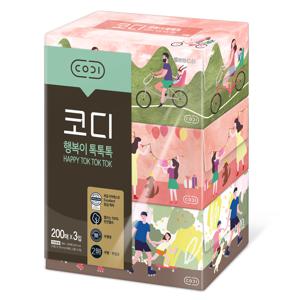 TEMU 코디 200매 X 3개입 1개