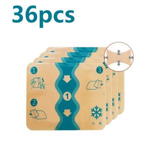 TEMU 36개 패키지 대형 4면 열 패치 - 어깨, 목, 무릎 및 등용으로 휴대용 인간 중심 디자인, 2-4시간 지속적인 따뜻함, 가정, 사무실 및 여행용으로 사용하기 위한 비접착성, 휴대가 편리한 열, 등용으로 사용하는 가열 패드, 사무실 편안, 인간 중심 패치, 유연한 패치