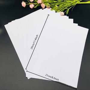 TEMU 10장 팩 A4 양면 테이프, DIY 스크랩북 접착제, 앨범 및 인사말 카드 만들기에 적합한 커팅 가능, 사무용품, 모든 수령자에게 감사 카드