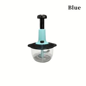 TEMU 50.72 온스 용량의 다기능 수동 식품 프로세서, 스테인레스 스틸로 제작되어 채소 절단, 마늘 다지기, 고기 갈기 등에 적합합니다. 청소가 용이하고 가정용 주방에서 완벽한 선택이며 요리에서 필수적이며 사용하기 편리합니다.|마늘다지기