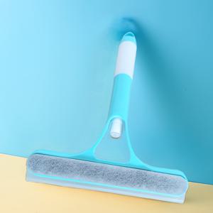 TEMU 스프레이 노즐, 양면 스크래퍼 & 스퀴지가 있는 3-in-1 다기능 유리 청소 도구 - 창문, 거울, 샤워실 문, 자동차 내부용 인체공학적 핸들 - 내구성 플라스틱 디자인, 윈드실드 클리너 툴, 효율적인 액체 디스펜서