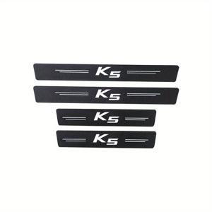 TEMU 카 도어 실 보호 스티커 탄소 섬유 경계 줄 for KIA K5 문자 후면 트렁크 도어 범퍼 가드 트림 방지 스크래치 테이프