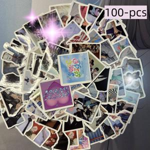TEMU 100pcs NCTWISH 스티커 - 귀여운 만화 디자인, 재사용 가능한 종이 스티커, 일기, 스크랩북, 데스크톱 장식용, 다양한 의상과 포즈를 가진 한국 남성 그룹 아이돌을 특징으로 하는 스크랩북 액세서리|만화 캐릭터 스티커|재사용 가능한 스티커, 스크랩북용 스티커