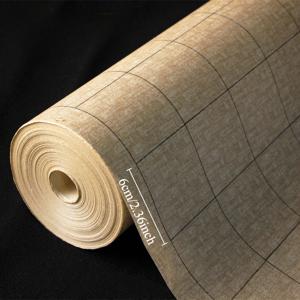 TEMU 20M/787.4인치 레트로 대나무 질감 긴 스크롤 쌀 종이 사각형 작은 규칙적인 스크립트 서예 특수 쌀 종이|캘리그라피
