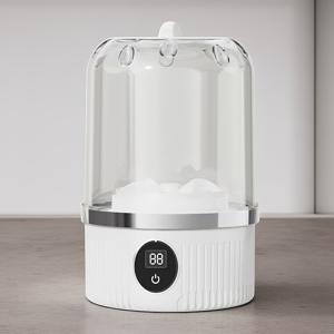 TEMU 휴대용 세탁기, USB 충전, 3000mAh 배터리, 캠핑/여행/기숙사용 미니 세탁기, 에너지 절약 조용한 작동, 상단 로딩 디자인, 빠른 세탁, 가벼우며 휴대하기 쉽습니다. 5가지 다른 시나리오에 적합합니다(양말, 속옷, 수건, 장갑, ), 멋진 선물입니다.|수건|세탁기|캠핑용품