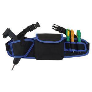 TEMU 1pc 강력한 방수 도구 벨트, 강력한 캔버스 도구 벨트, 블랙, 방수 직조 허리 가방, 드릴, 스크루 드라이버, 해머를 위한 포켓, 전기 기술자 및 목공자용