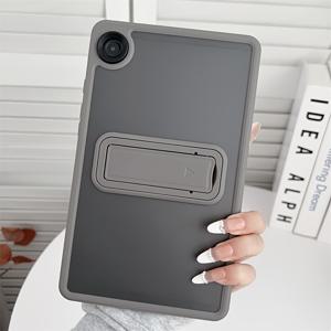 TEMU 삼성 TAB A7 Lite, S6 Lite, A8용 스탠드가 있는 내구성 있는 아크릴 하드 쉘 태블릿 케이스 - 22.1cm & 26.67cm 모델에 적합, 태블릿 휴대용 케이스