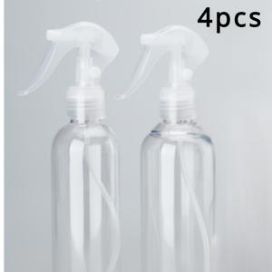 TEMU 투명 스프레이 병 4개 200ml, 알코올 물뿌리개, 녹색 식물용 작은 스프레이 병